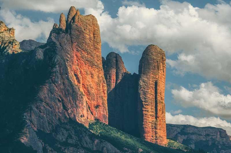 Atardecer en los Mallos de Riglos